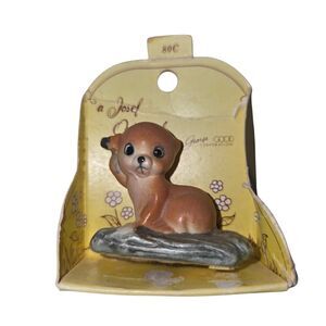A Josef Orginal George Good Vintage Deadstock Nib Meercat Figurine